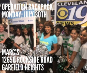 Join Romona for Operation Backpack at MARC's @ MARC's | Garfield Heights | Ohio | United States