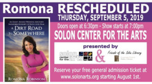 Friends Of Solon Library/Keynote Speaker & Book Signing @ Solon Center for the Arts, USA | Mentor | Ohio | United States